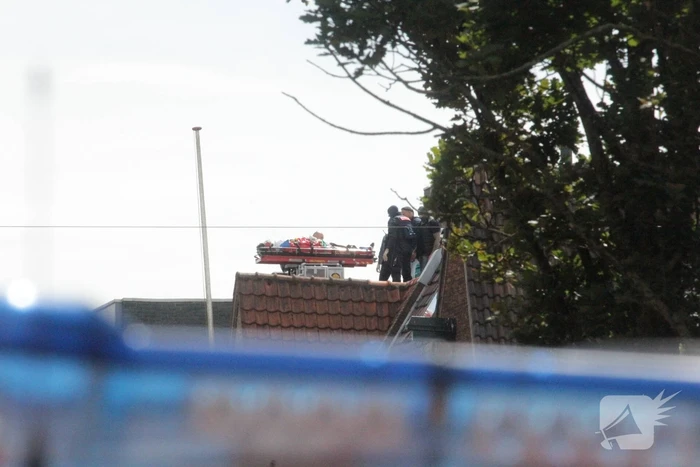 Straat afgezet voor verward persoon