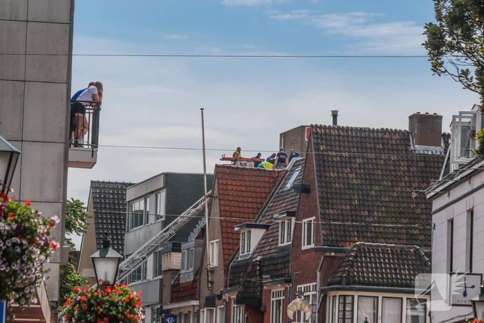 Straat afgezet voor verward persoon