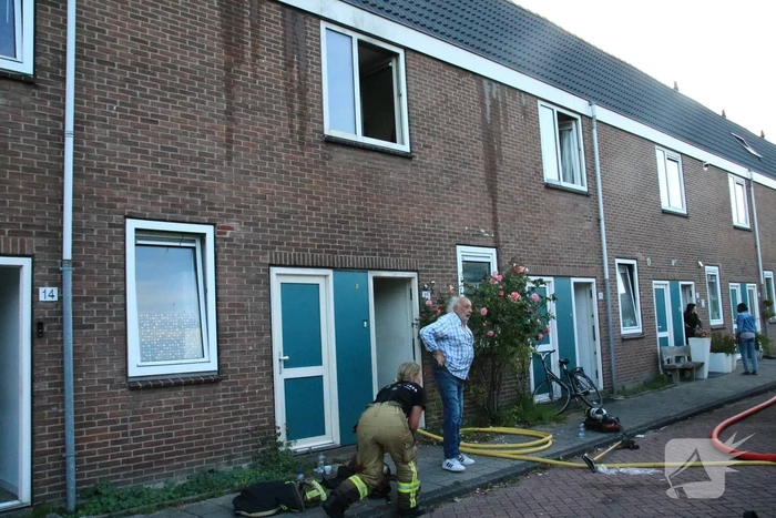 Twee gewonden bij woningbrand