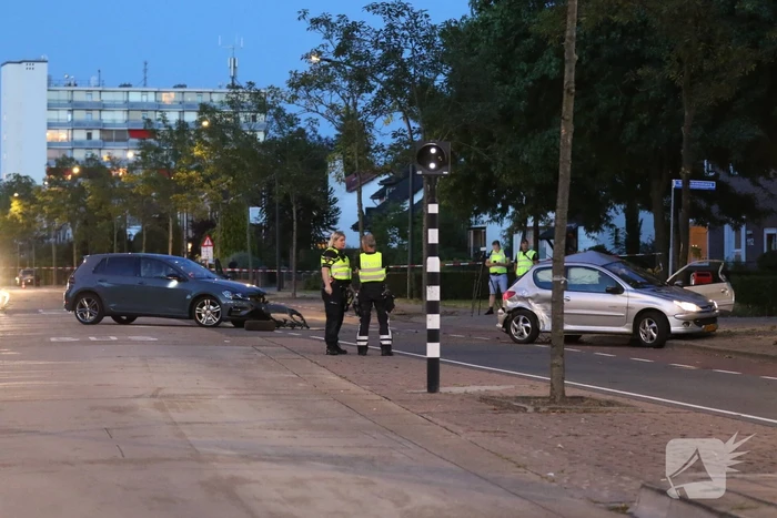 Gewonden bij frontale botsing auto's