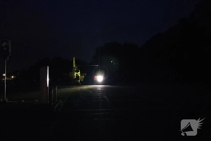 Traumahelikopter landt voor reanimatie in duingebied