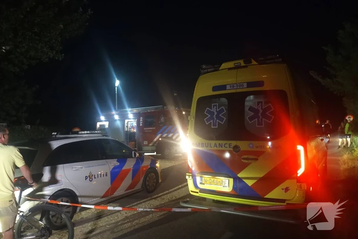 Traumahelikopter landt voor reanimatie in duingebied