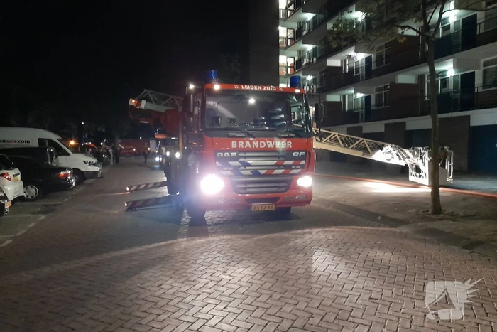 Grote uitslaande brand in appartementencomplex