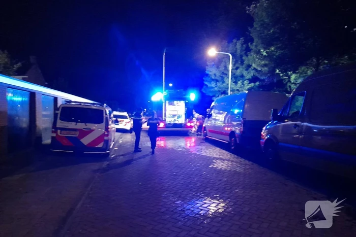Grote uitslaande brand in appartementencomplex