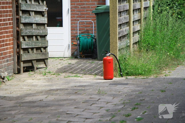 Woning vol rook door vergeten pan op fornuis