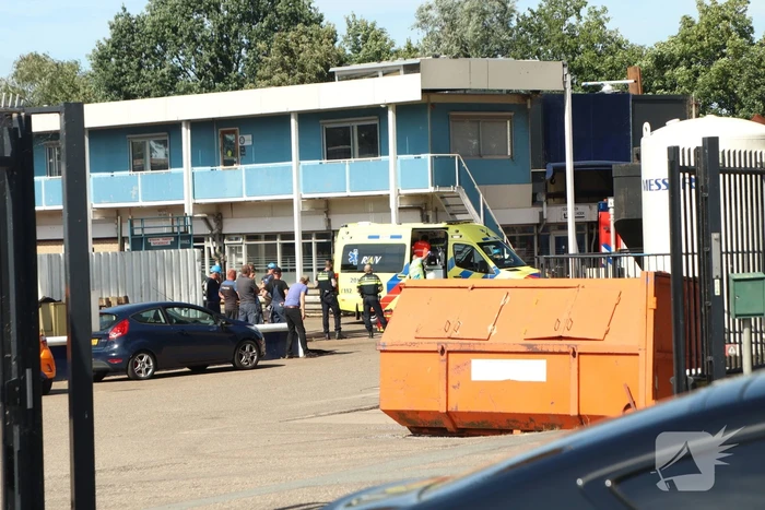 Traumahelikopter landt voor incident op bedrijventerrein