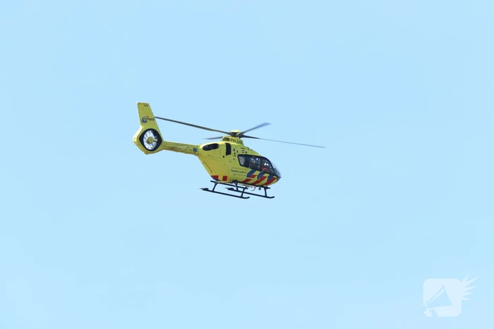 Traumahelikopter landt voor incident op bedrijventerrein
