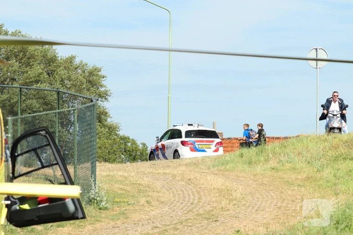 Traumahelikopter landt voor incident op bedrijventerrein