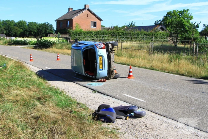 Persoon gewond bij verkeersongeval