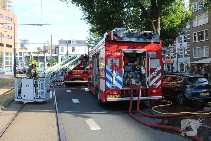 Brand in horecazaak