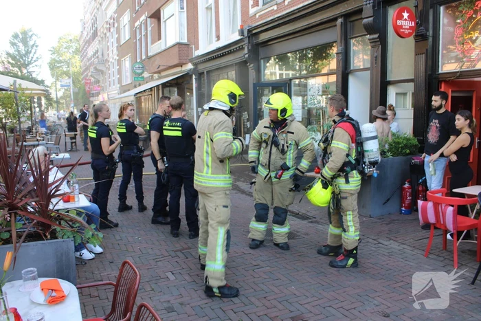 Brand in horecazaak