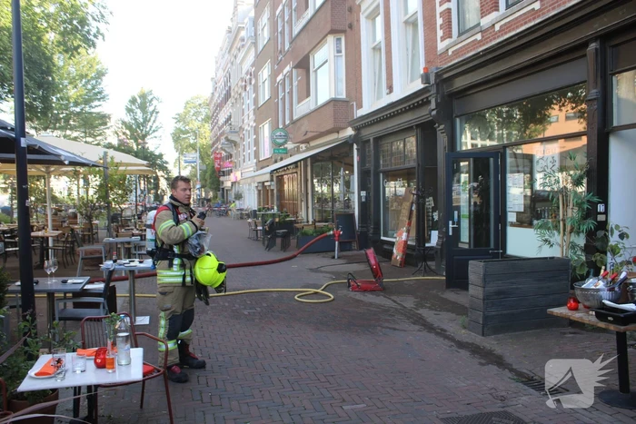 Brand in horecazaak