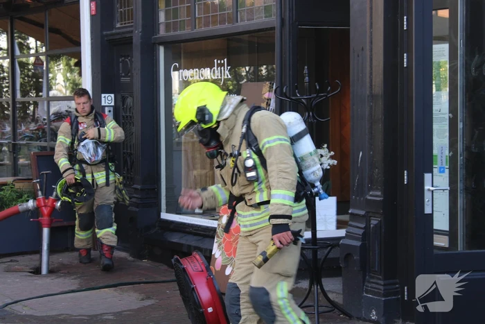 Brand in horecazaak