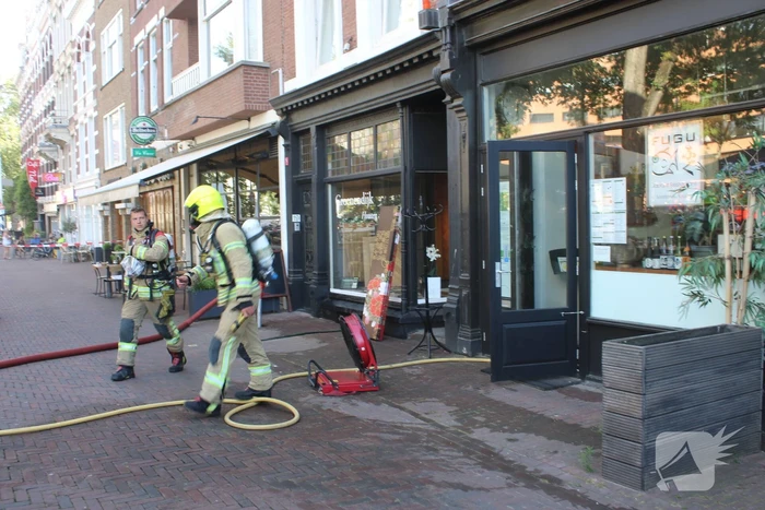 Brand in horecazaak