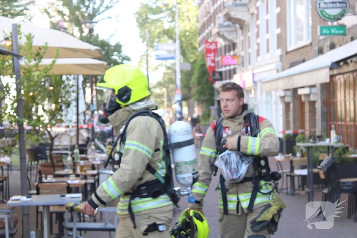 Brand in horecazaak