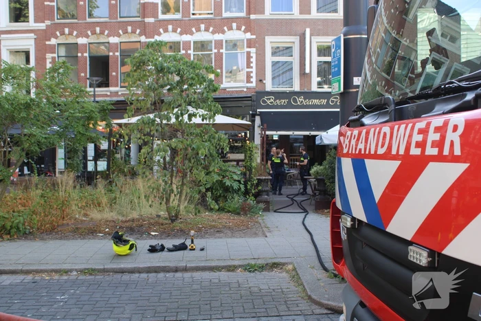 Brand in horecazaak