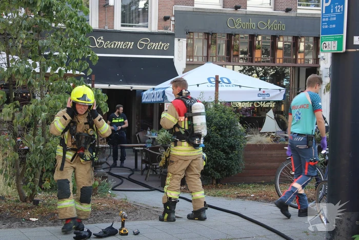 Brand in horecazaak