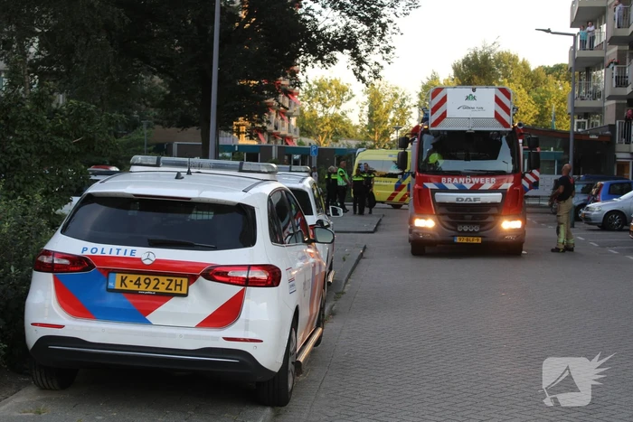 Magnetron zorgt voor brand in flat