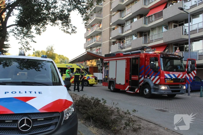 Magnetron zorgt voor brand in flat