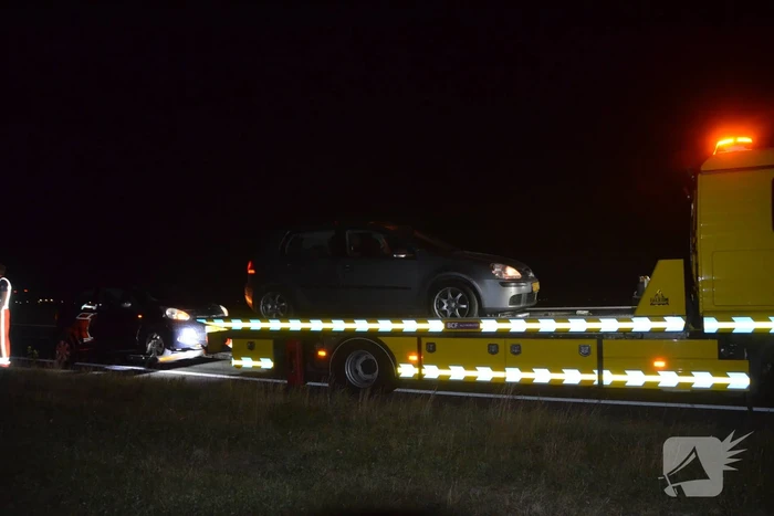 Zwaargewonde na aanrijding met object