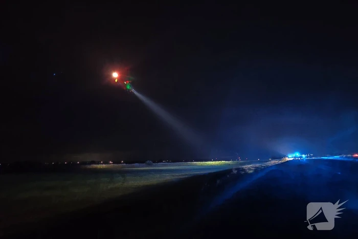 Zwaargewonde na aanrijding met object