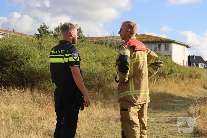 Stuk bosschage verwoest vanwege brand