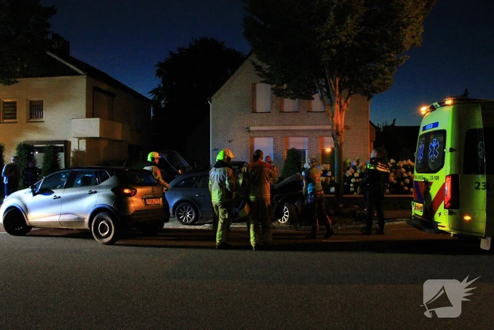 Schade bij flinke botsing