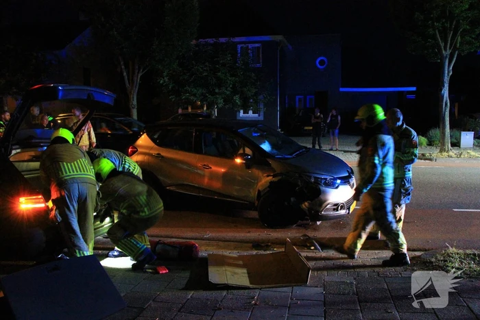 Schade bij flinke botsing