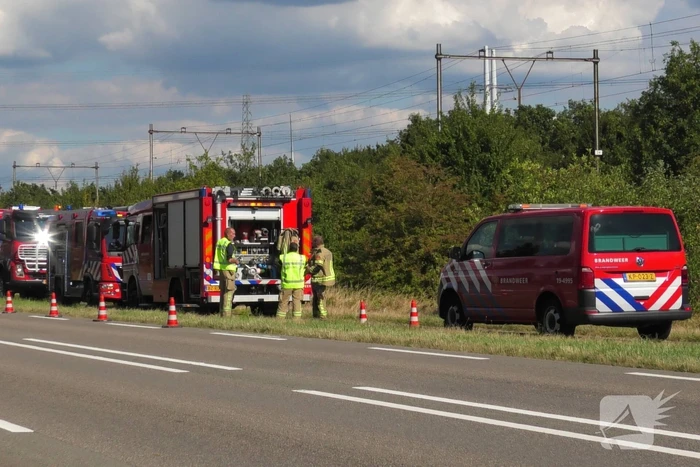 Geen treinverkeer vanwege brand langs spoorlijn