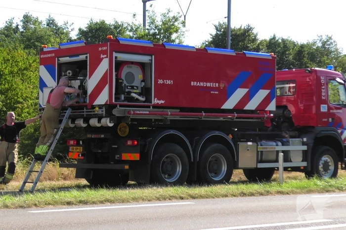 Geen treinverkeer vanwege brand langs spoorlijn