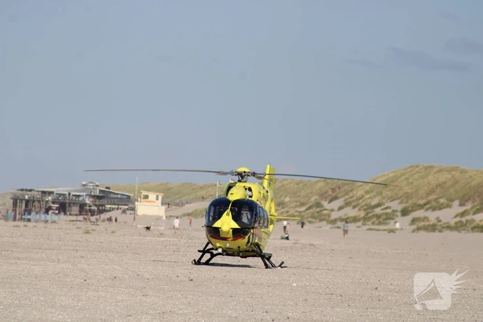 Hulpdiensten massaal ingezet voor drenkeling in Noordzee