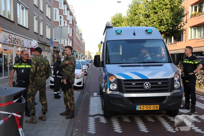 Plofkraak op geldautomaat Oosterparkbuurt
