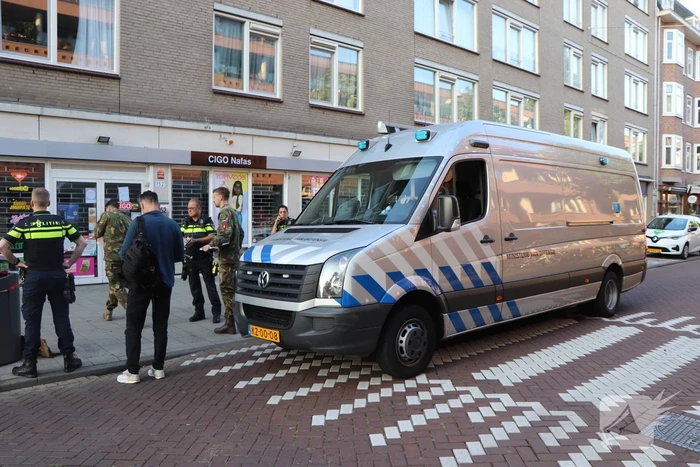 Plofkraak op geldautomaat Oosterparkbuurt
