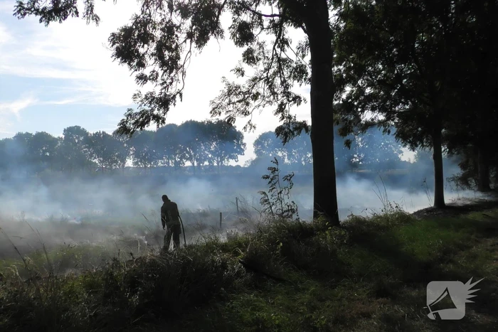 Flinke rookontwikkeling bij buitenbrand