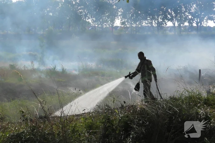 Flinke rookontwikkeling bij buitenbrand