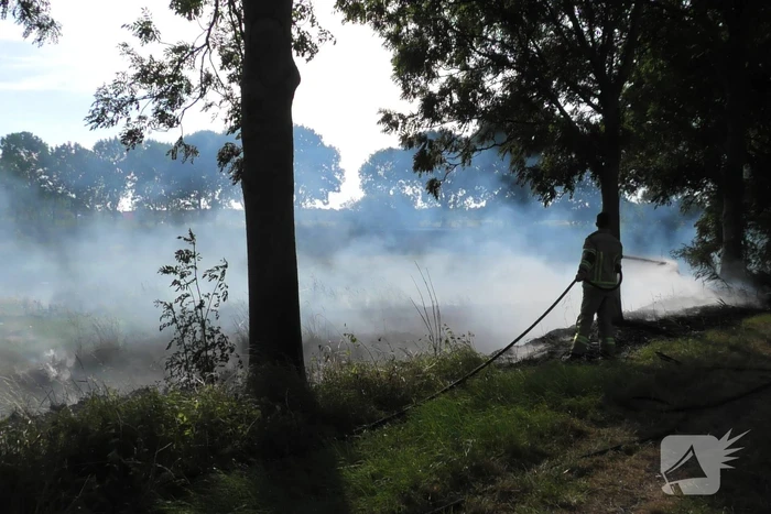 Flinke rookontwikkeling bij buitenbrand