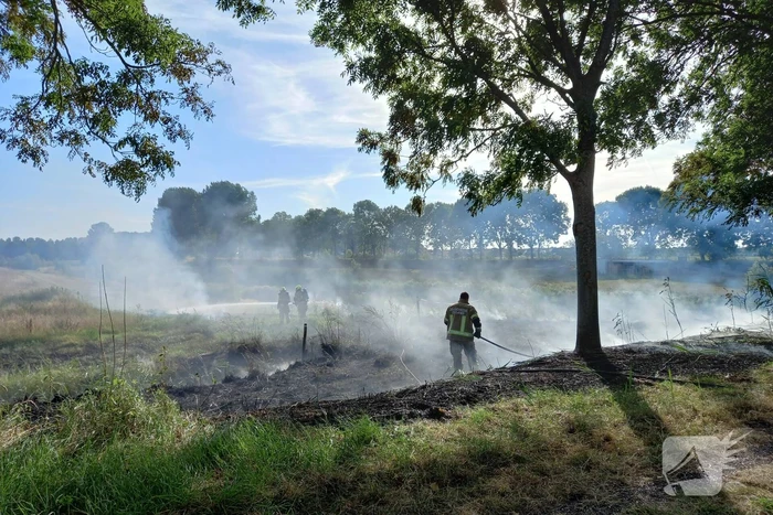 Flinke rookontwikkeling bij buitenbrand
