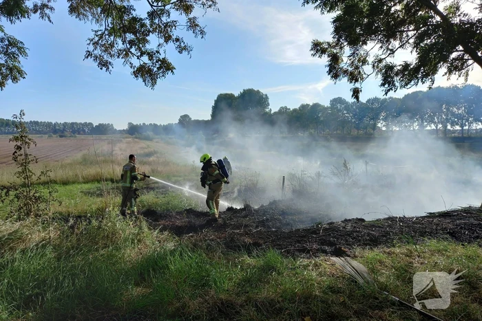 Flinke rookontwikkeling bij buitenbrand