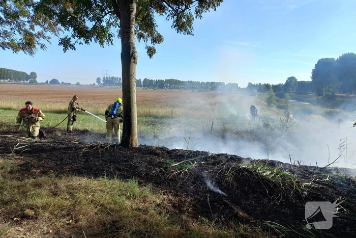 Flinke rookontwikkeling bij buitenbrand