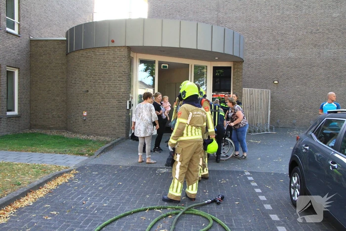 Zorgwoningen ontruimd vanwege brandmelding