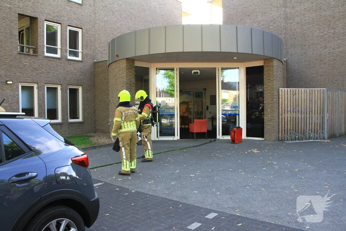 Zorgwoningen ontruimd vanwege brandmelding