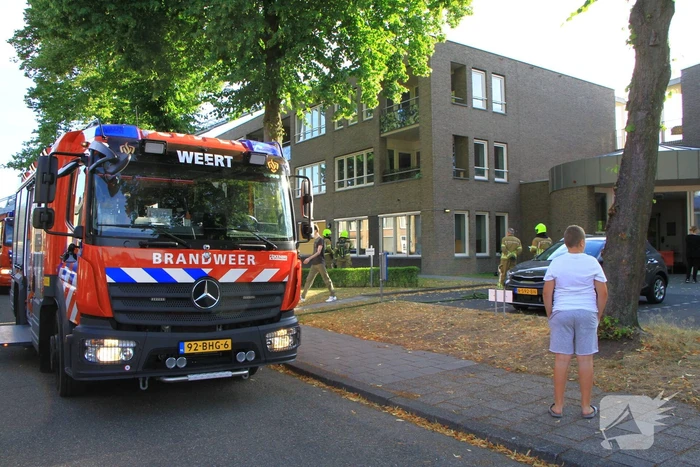 Zorgwoningen ontruimd vanwege brandmelding