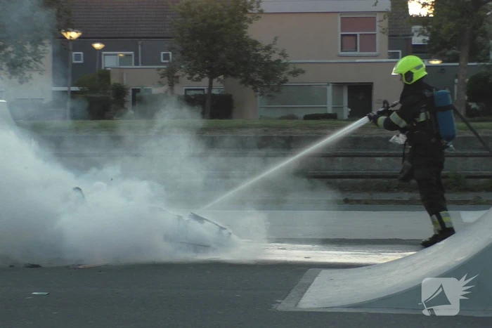 Brandstichting op skatepark