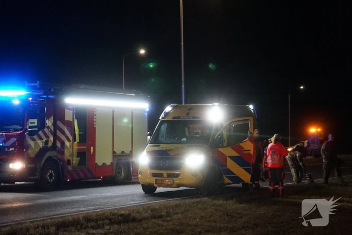Twee zwaargewonden na ernstig ongeval
