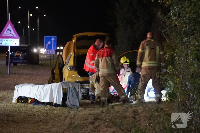Twee zwaargewonden na ernstig ongeval