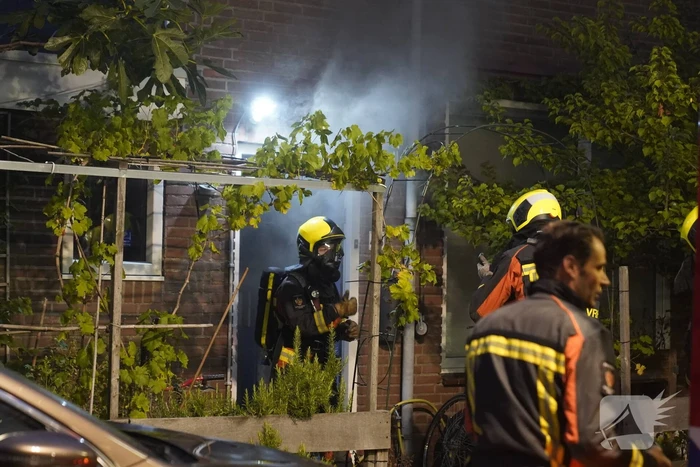Schuur verwoest door uitslaande brand