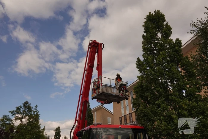 Kortsluiting in meterkast zorgt voor brand