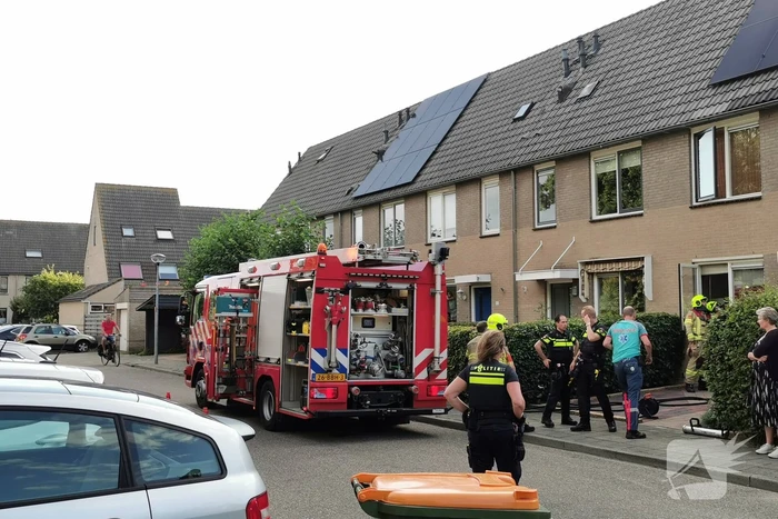 Persoon gewond bij keukenbrand