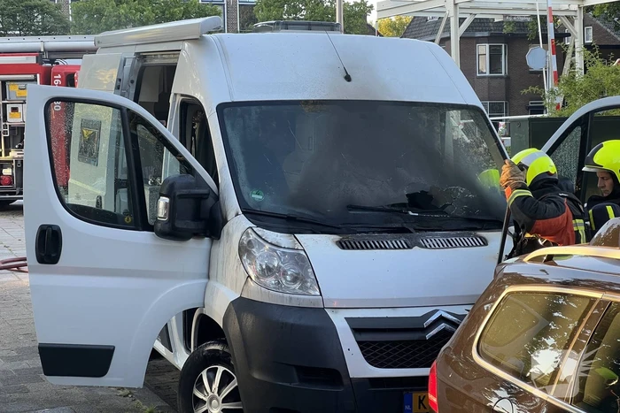 Kortsluiting veroorzaakt brand in camper