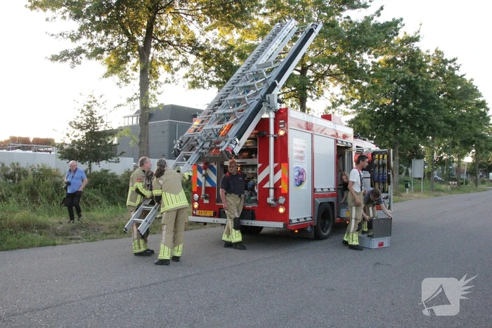 Brandweer zoekt naar gestolen katalysator